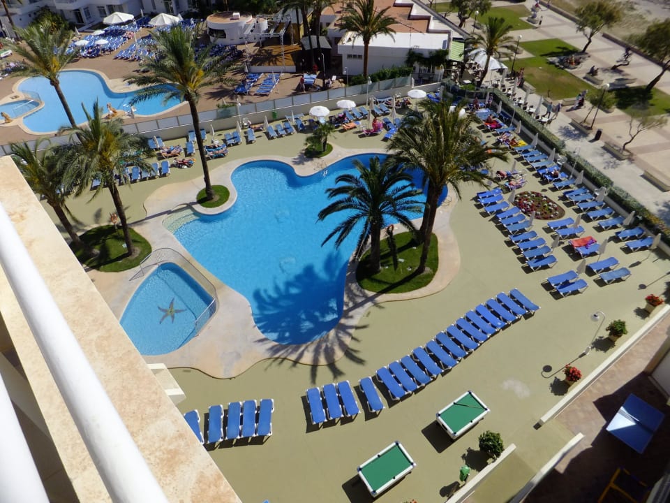 Von unserem Balkon aus Aparthotel Playa Dorada