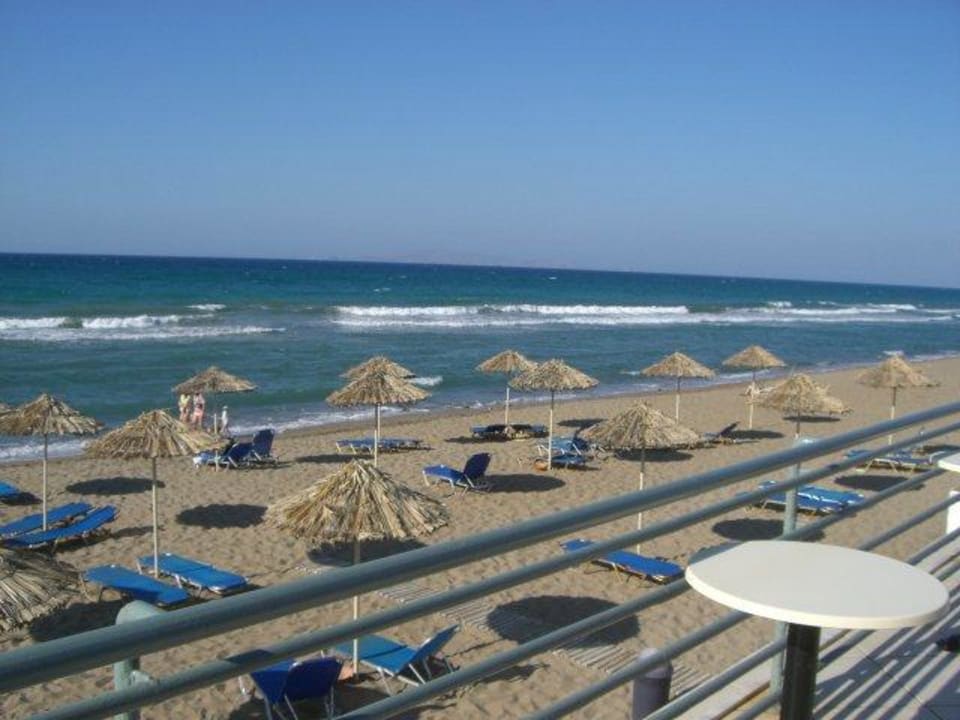 Blick von der Terrasse Civitel Creta Beach