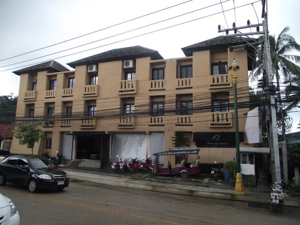 Ansicht von der Straße Punnpreeda Beach Resort