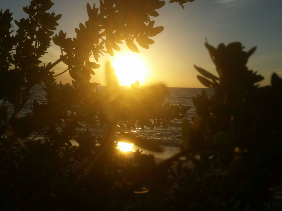 Sonennuntergang Centara Ras Fushi Resort & Spa Maldives