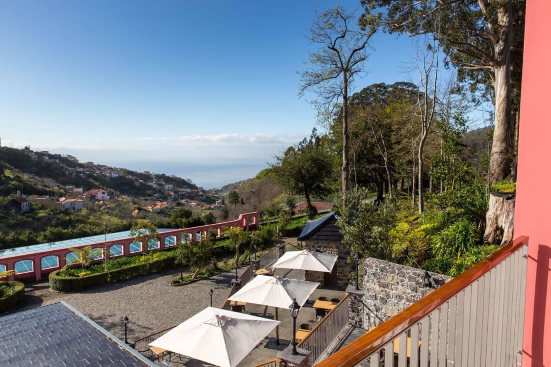 Blick aus meinen Hotelzimmer Hotel Quinta da Serra