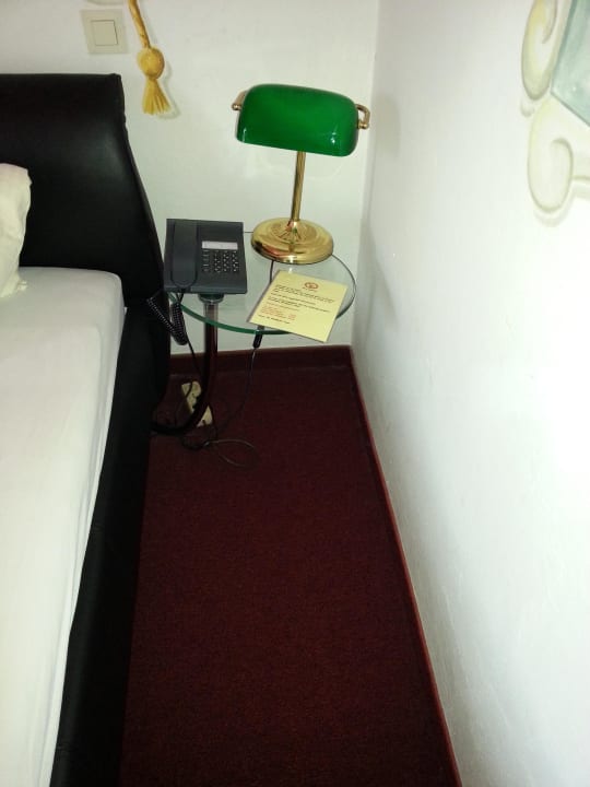 Nachtlampe total schief Panorama Sonnenresidenz Waldhotel