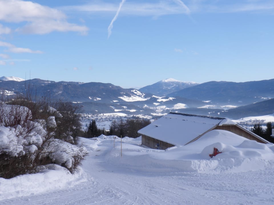 Morgens aufstehen und dann dieser Ausblick Berggasthof Jacklbauer