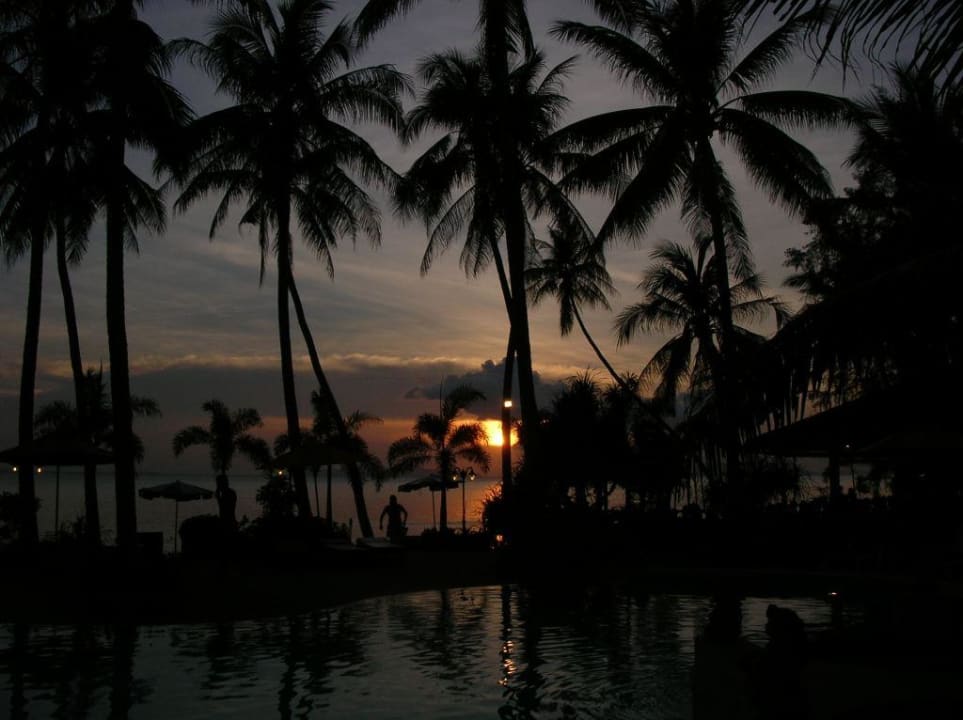 Sonnenuntergang Tui Blue The Passage Samui Pool Villas & Beach Resort