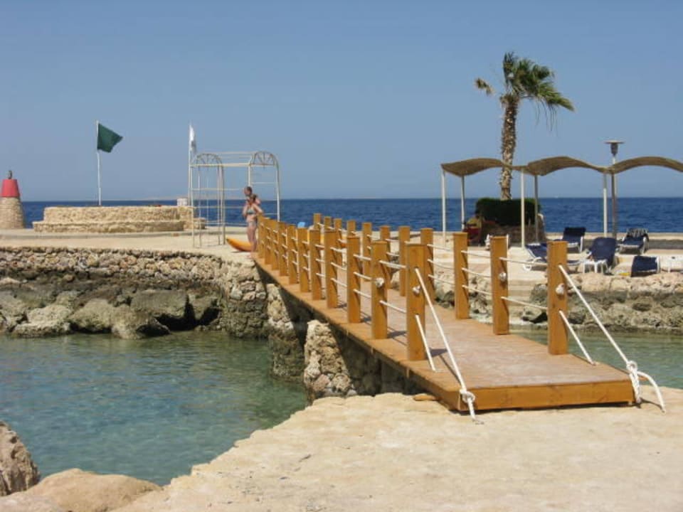 Brücke über re. Lagune Pickalbatros Citadel Resort