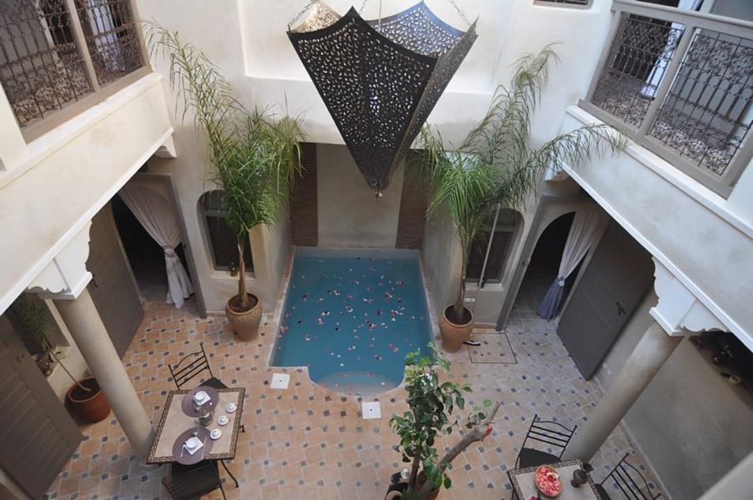 Vue riad Beldi Marrakech Hotel Riad Beldi