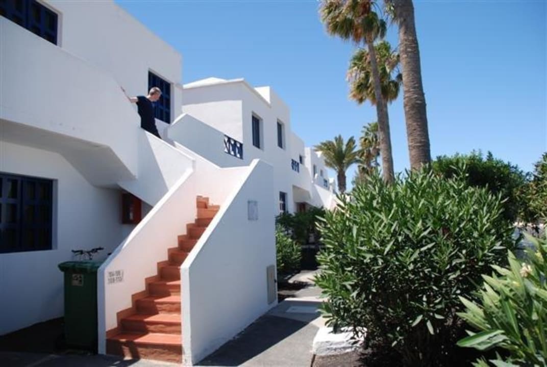 Rückseite der Appartment-Anlage Relaxia Olivina