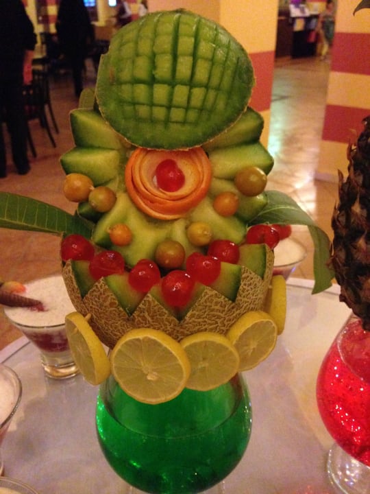 Weihnachtsbuffet 2015 Jaz Makadi Oasis Resort