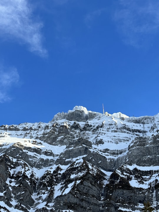 Ausblick Säntis - das Hotel