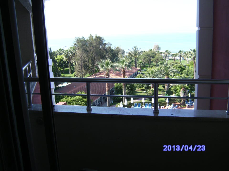 Ausblick vom Balkon Zi. 327 Seher Kumköy Star Resort & Spa