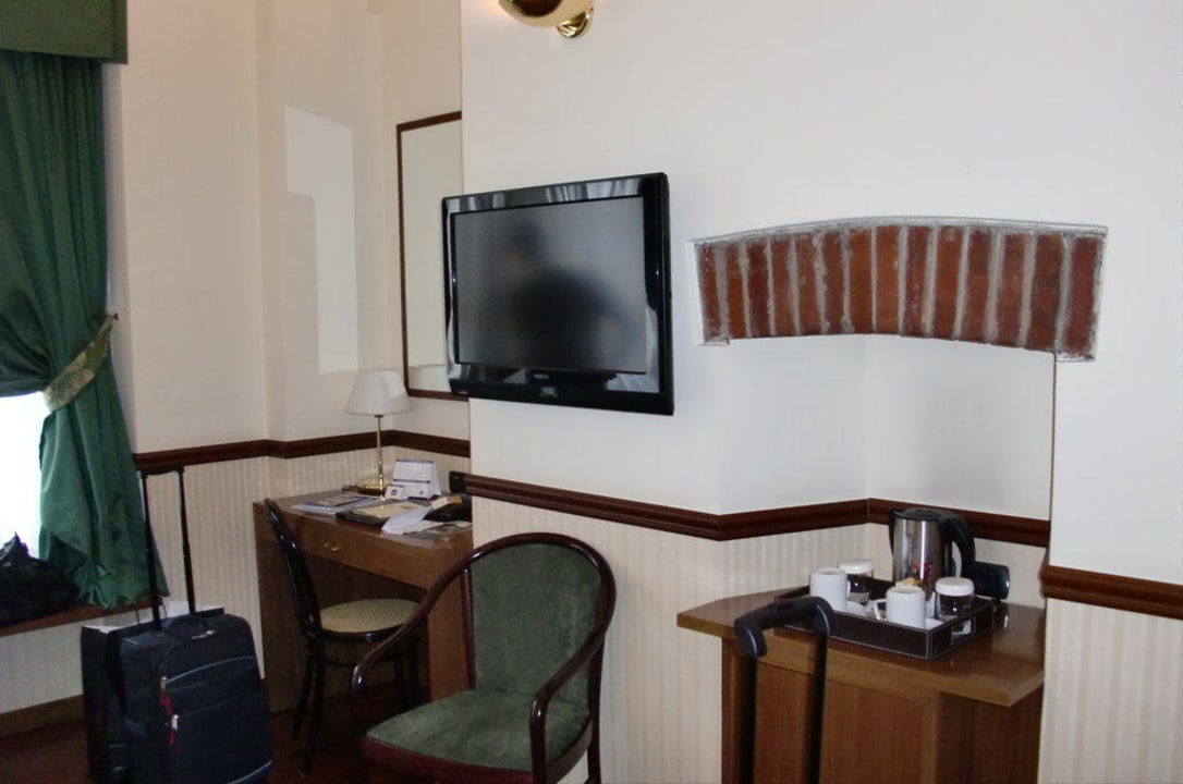 Bereich vor dem Bett Hotel Cristoforo Colombo