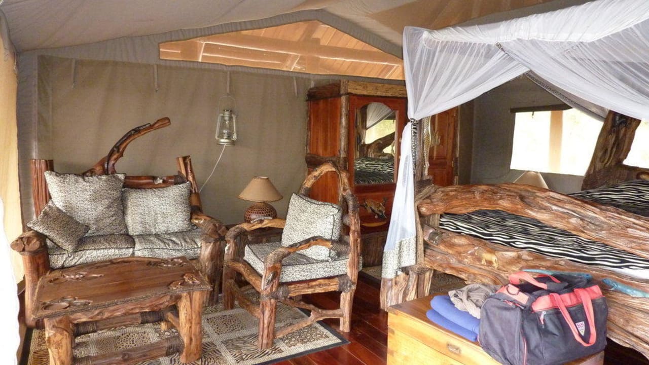 Zeltinnenleben Royal Mara Safari Lodge