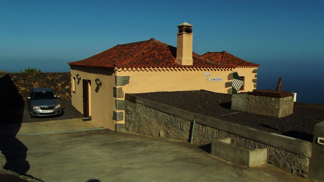 Casa el Somadero bei Sonnenuntergang Casa El Somadero