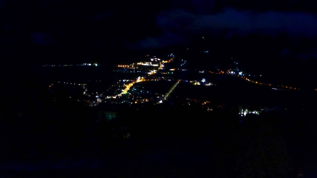 Abend über Toblach Alpenhotel Ratsberg