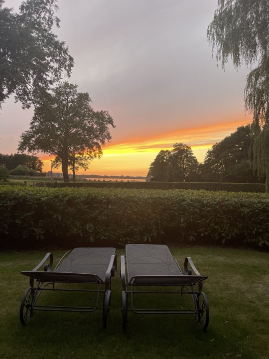 Ausblick Romantik Hotel Jagdhaus Eiden am See