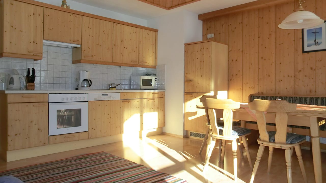 Küchenzeile Ferienwohnung Ennskrax Bauernhof Paußhof