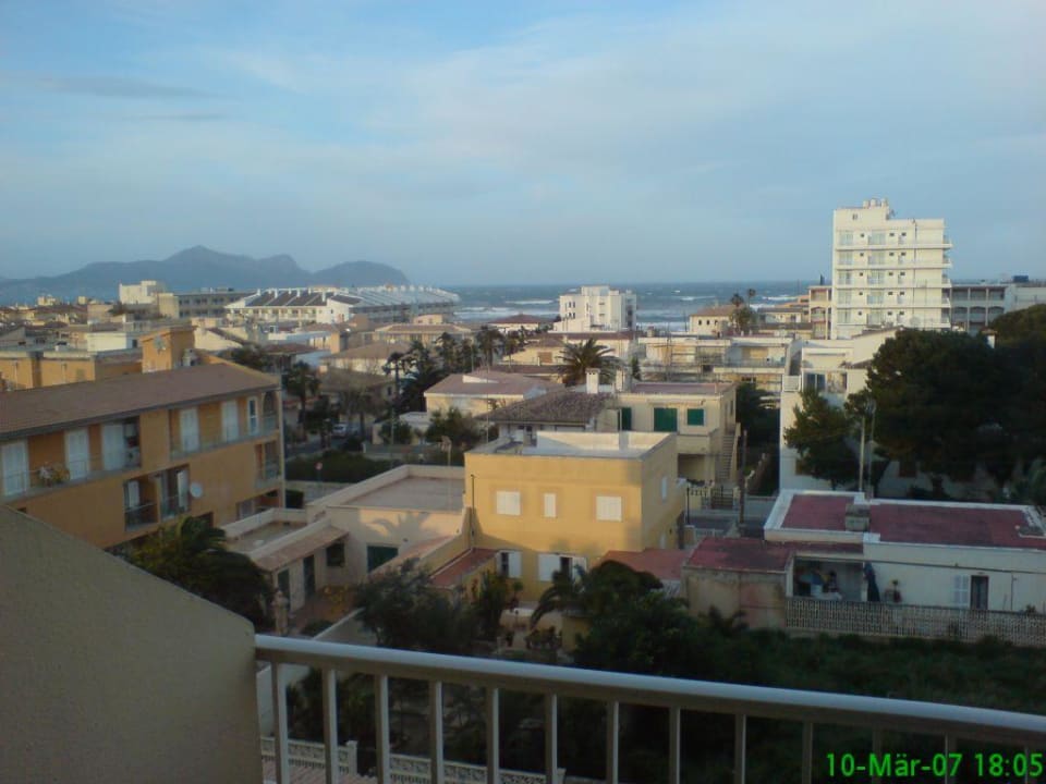 Strandblick vom Balkon Grupotel Montecarlo