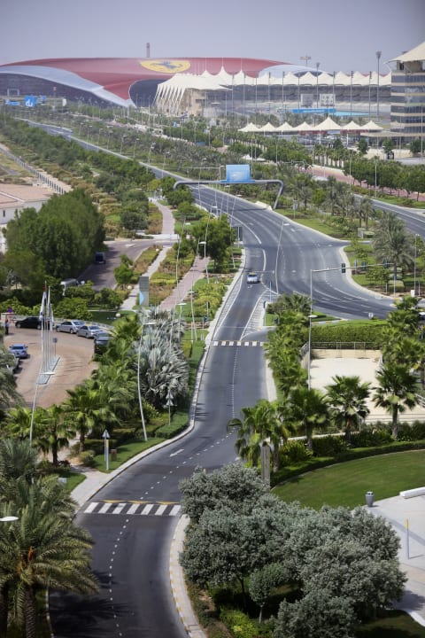 Ausblick Crowne Plaza Hotel Yas Island