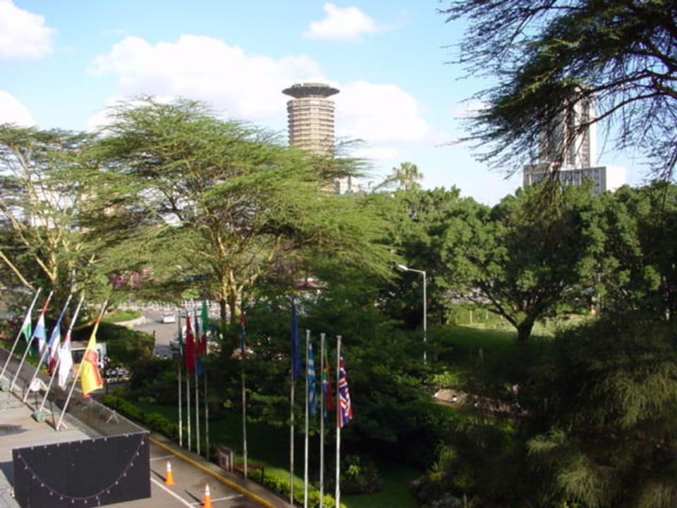 Blick aus dem Hotelzimmer Hotel InterContinental Nairobi