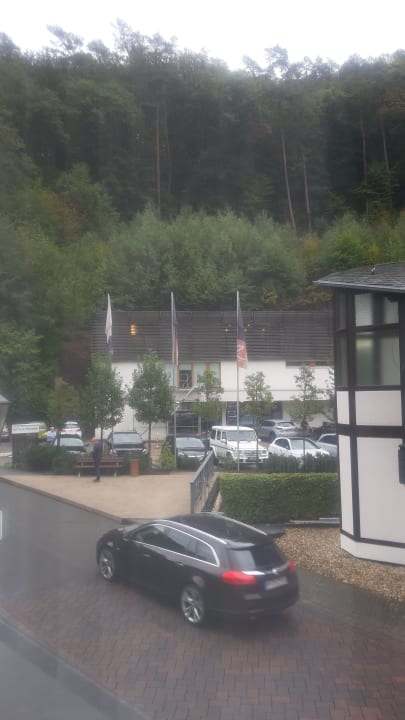 Außenansicht Hotel Zugbrücke Grenzau