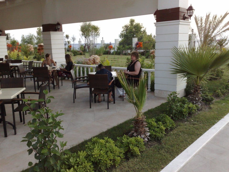 Blick zur Poolbar Alba Queen Hotel