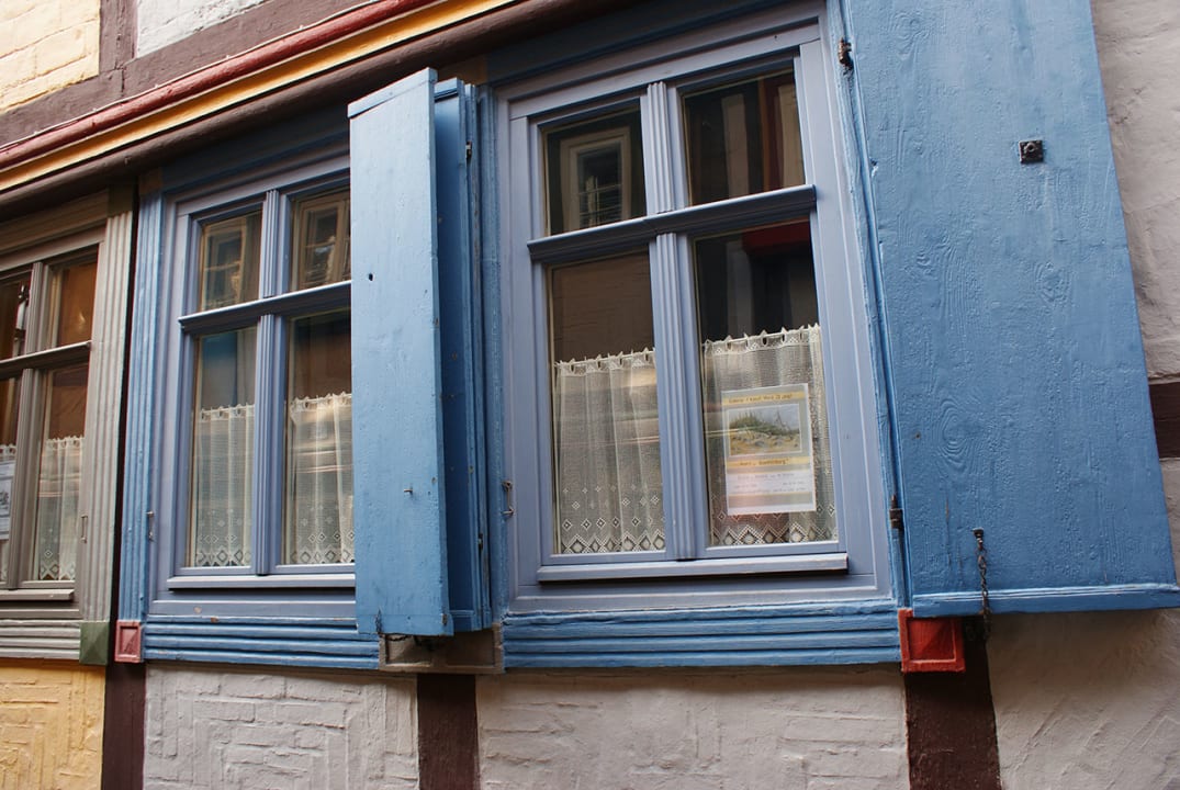 Außenansicht Fachwerkhotel Vorhof zur Hölle