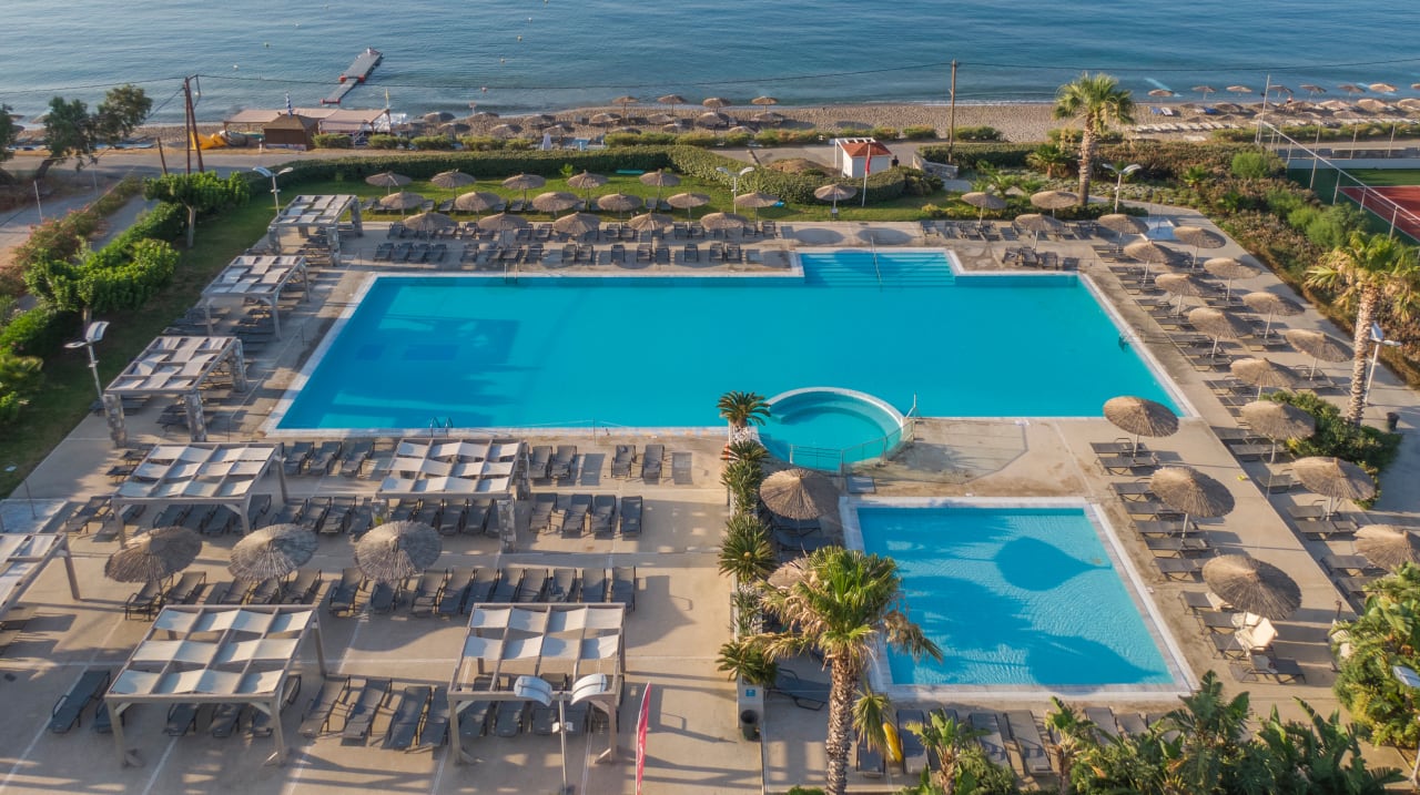 Ausblick Akti Palace Resort & Spa