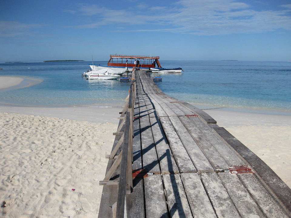 Anlegesteg Westseite NH Collection Maldives Reethi Resort