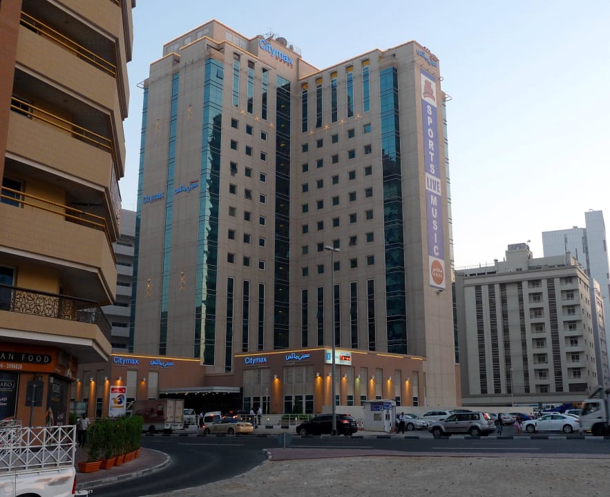 Al Bashrah von Außen aus Citymax Hotel Al Barsha