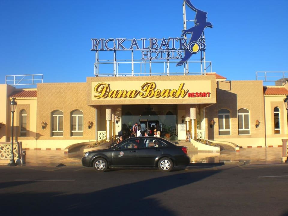 Eingang Dana Beach Resort Pickalbatros Dana Beach Resort - Hurghada