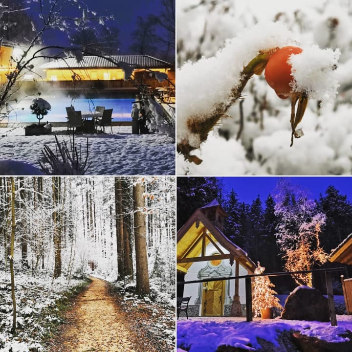 Ausblick Bayern Chalets