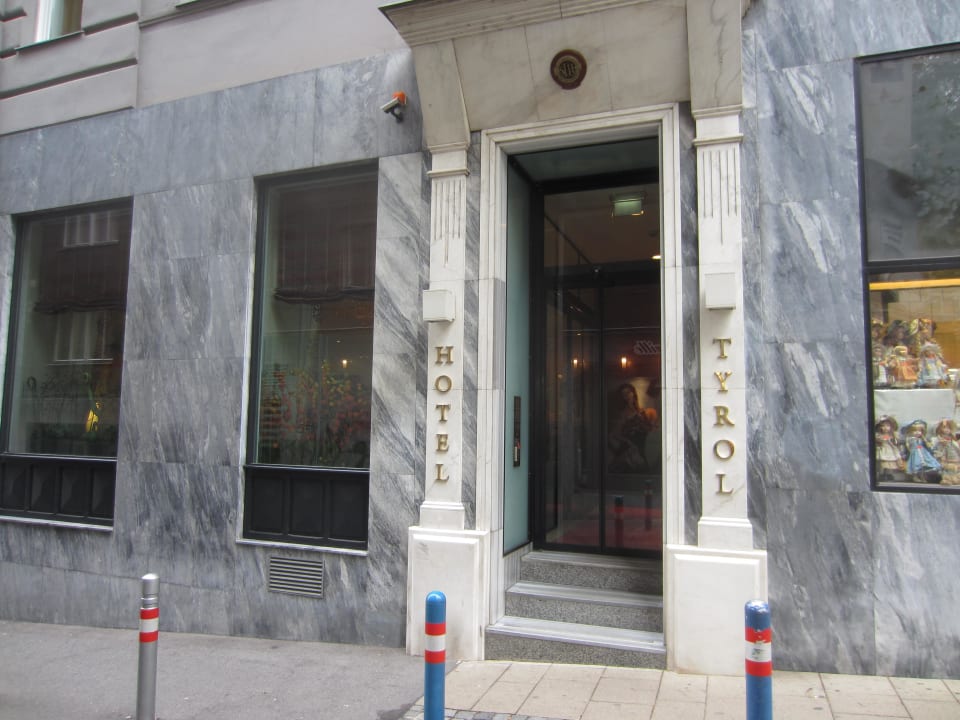 Eingangstür Boutiquehotel Das Tyrol