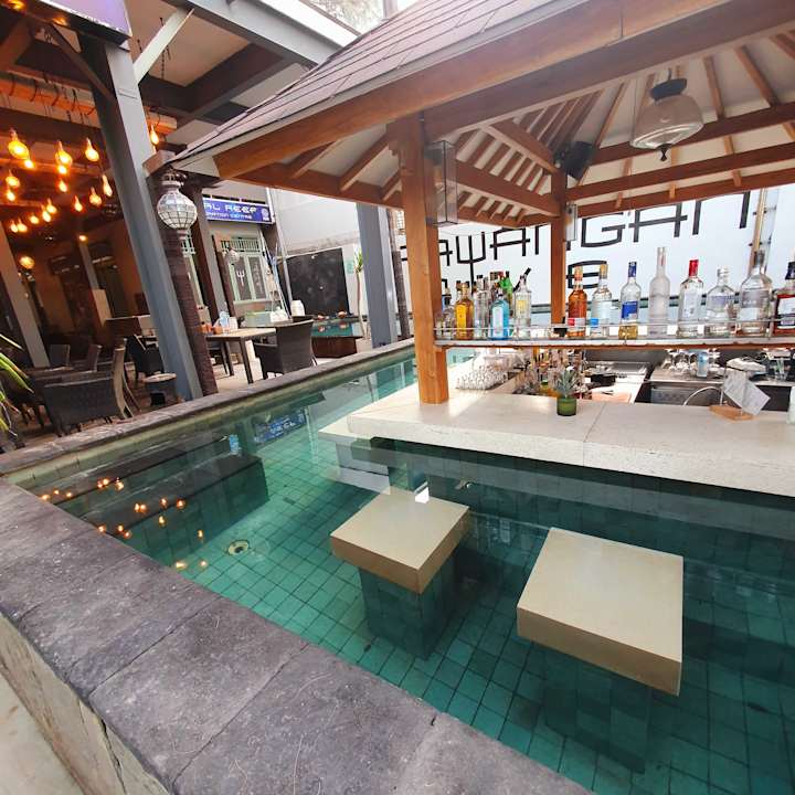 Außenansicht Hotel Trawangan Dive Centre