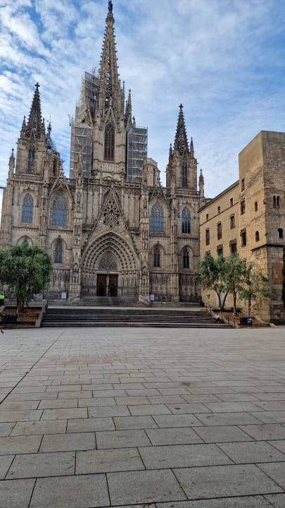 Ausblick Hotel Colón Barcelona