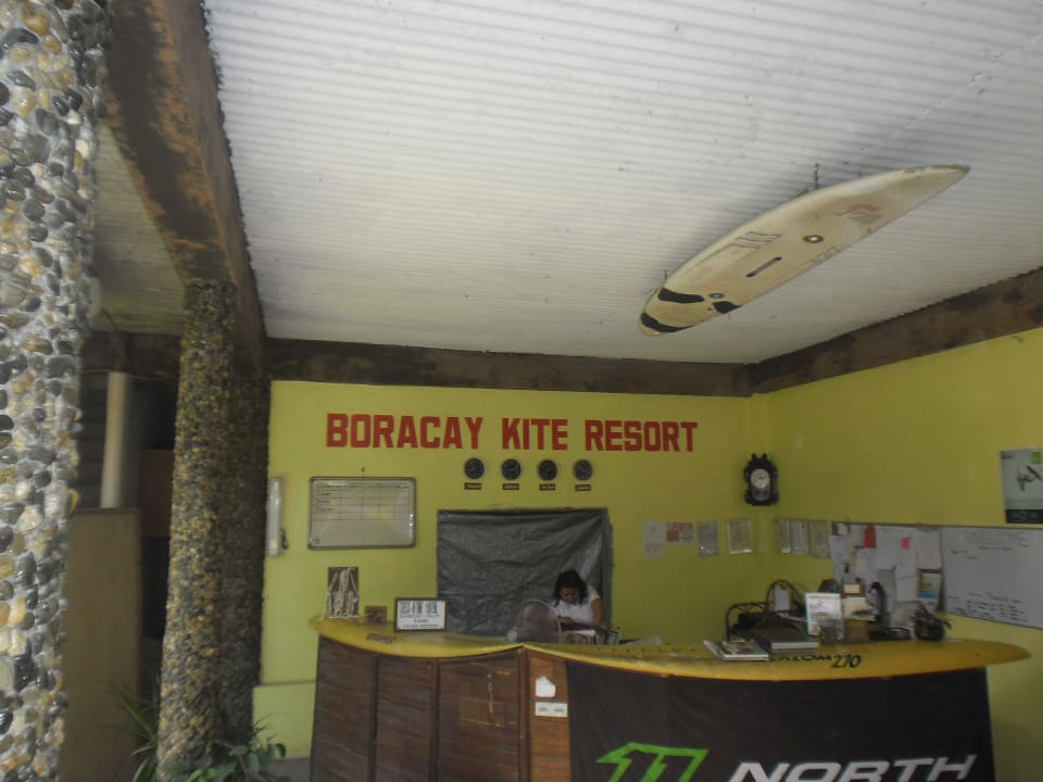 Die Rezeption Hotel Boracay Kite Resort Windpia