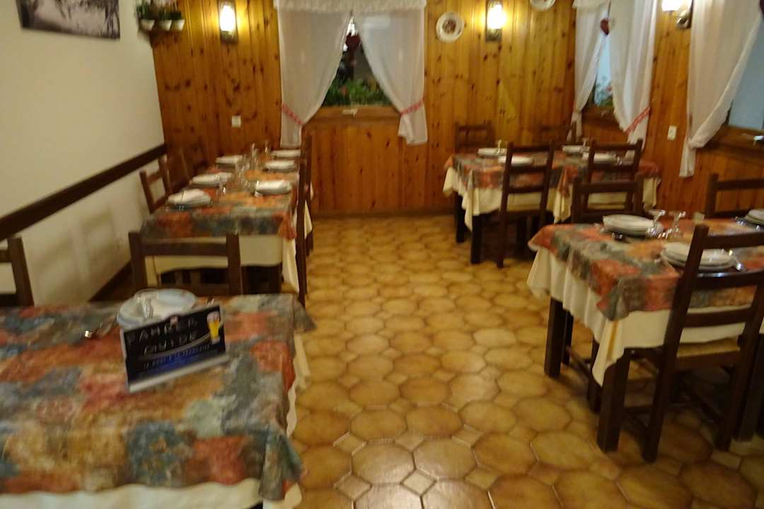 Hier gab es Frühstück und Abendessen Hotel Bienvenu