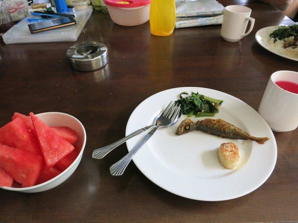 Mittagessen Tenggol Island Beach Resort