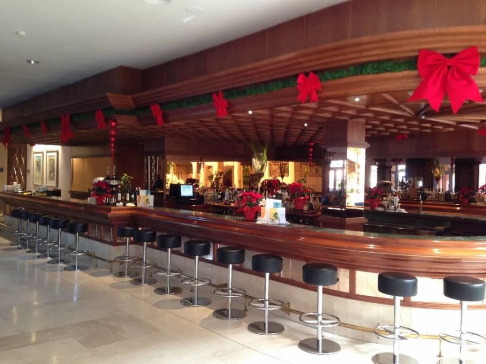 Geschmückte Bar Hipotels Barrosa Park