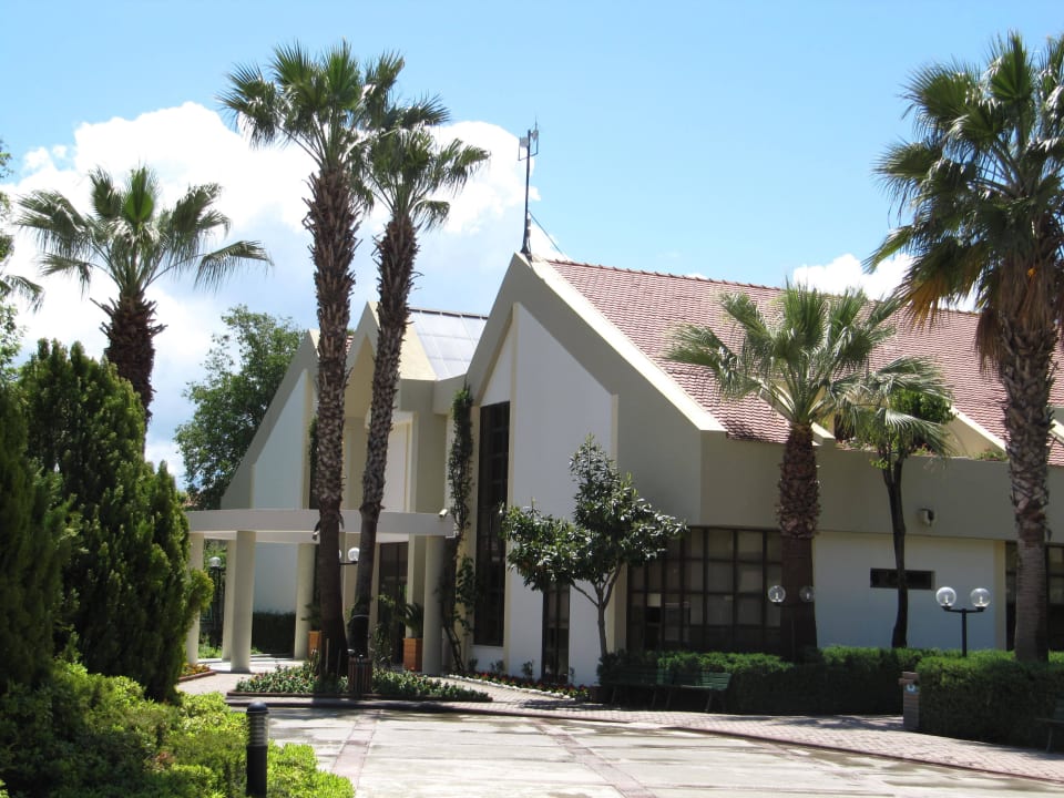 Vor dem Hoteleingang Club Tuana Fethiye