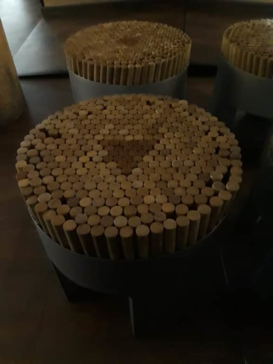 Siedziska w lobby - o dziwo bardzo wygodne Hotel Expo Astoria