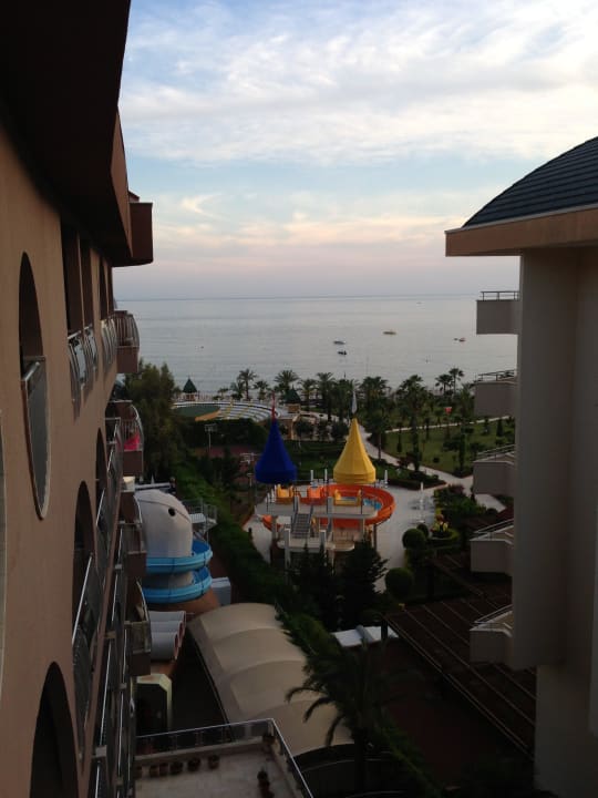 Blick aus dem Zimmer  Arycanda Kirman Premium