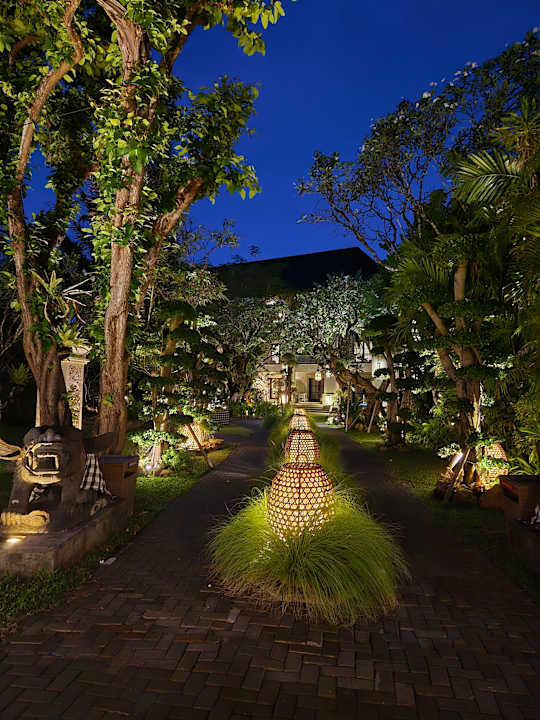 Gartenanlage Puri Santrian