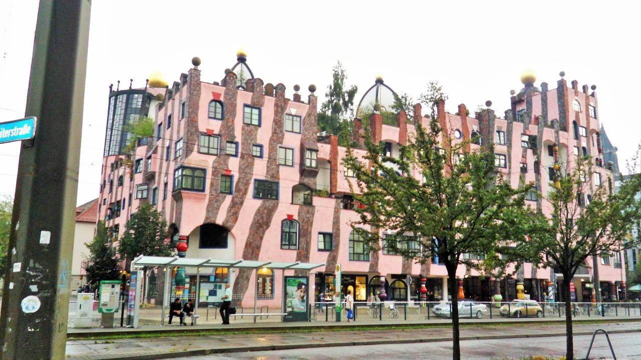 Hundertwasserhaus Arthotel Magdeburg