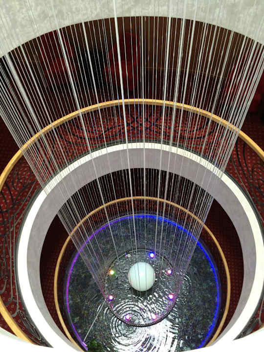 Sicht von 4.Stock Orbis Design Hotel & Spa