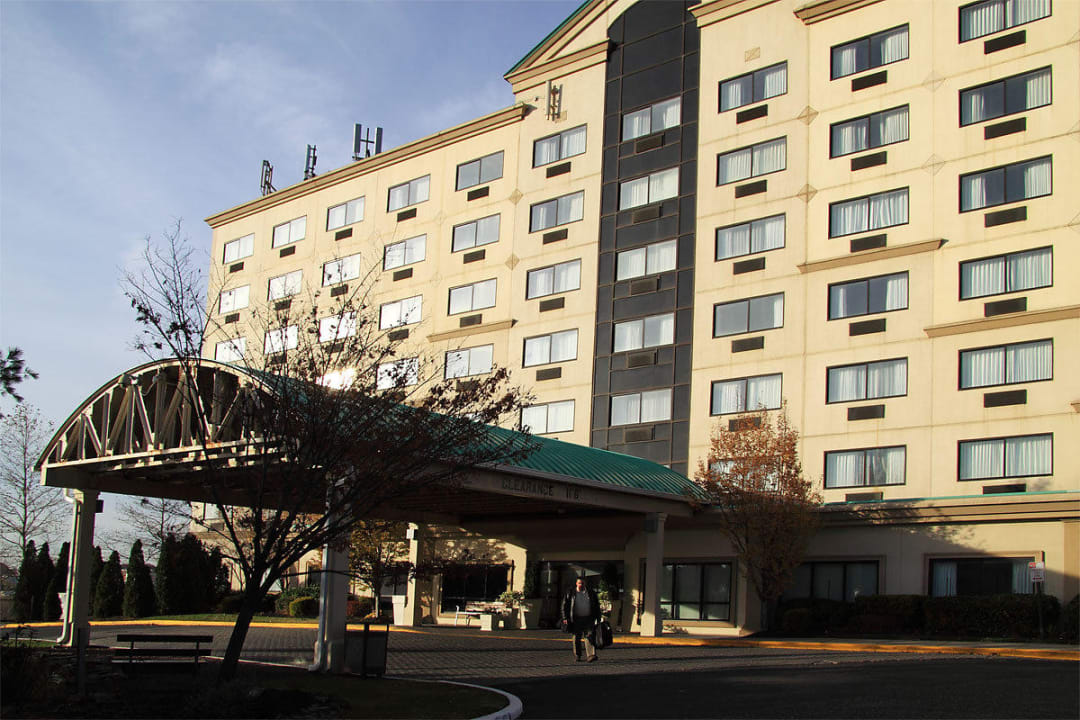 Eingang Holiday Inn Express Hotel Holiday Inn Express Hauppauge-Long Island