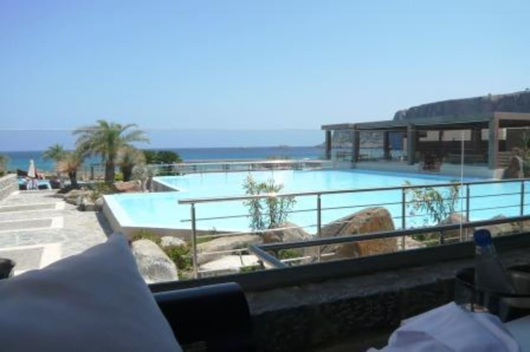 Blick vom Restaurant Aquagrand Artistic Luxury Beach Resort - Adults only