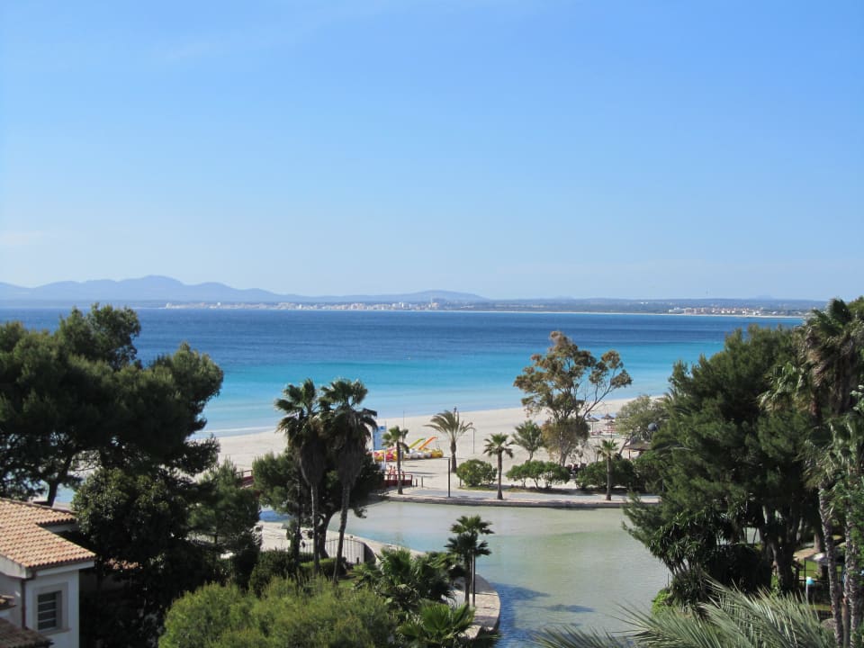 Ausblick vom Balkon Aparthotel Paraiso De Alcudia