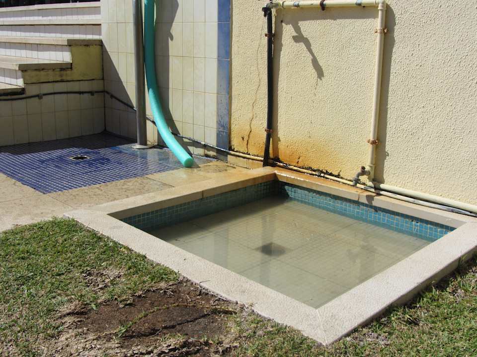 Einzige Pooldusche Hotel Baia Cristal