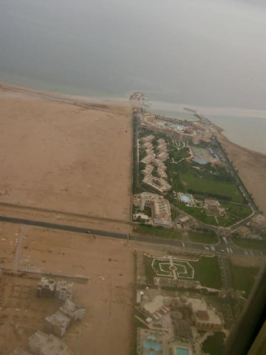 Hotel Primasol Beach Albatros 11/04 beim Landeanflug Beach Albatros Resort