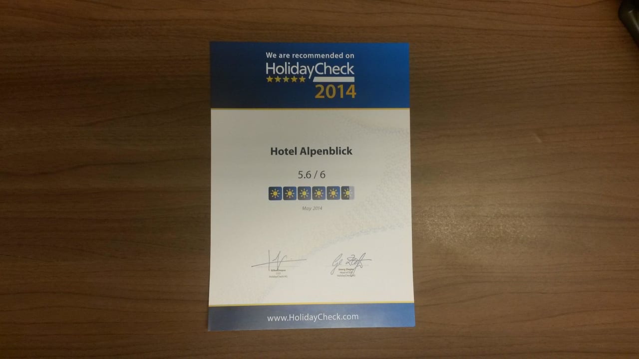HolidayCheck Hotel Alpenblick